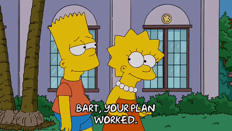 Lisa Simpson Plan GIF by The Simpsons