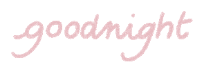Good Night Sleeping Sticker by Catharina Stewart