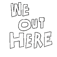 Weouthere Sticker by KROM Kendama