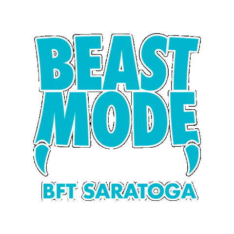 Beast Mode Sticker by BFT Saratoga