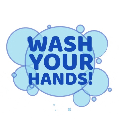 Wash Hands Emoji GIF by Animanias