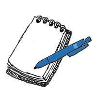 journalistenschuleifp work creative interview notes Sticker