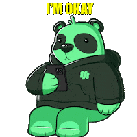 Sad Its Fine Sticker by SuperVerse