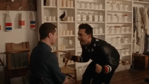 mercimae giphygifmaker schitts creek david rose simply the best GIF