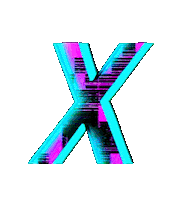 Glitch X Sticker by #BASILIO