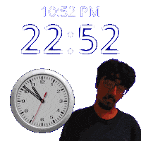10Pm Sticker