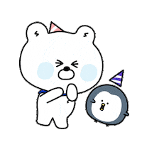 Bear Penguin Sticker by Shinhan Friends