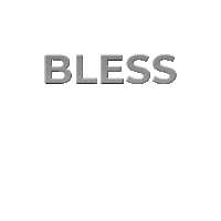Bless This Mess Sticker by Jasmine Sokko