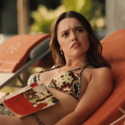 Confused White Lotus GIF