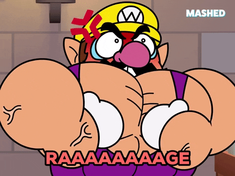 Angry Roid Rage GIF by Mashed