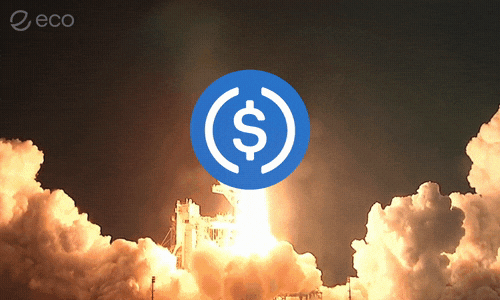 To The Moon Crypto GIF by Eco