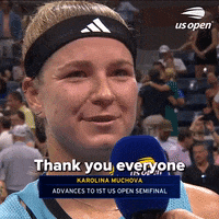 Us Open Tennis Thank You GIF by US Open
