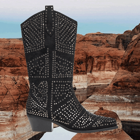 nissa_official giphyupload fashion boots womenswear GIF
