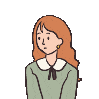 carolynnyoe animation girl no sad Sticker