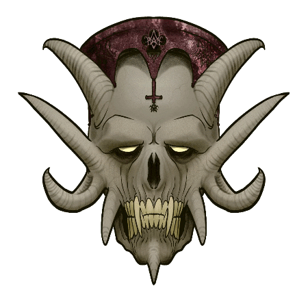 Skull Devil Sticker