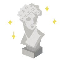 debbie3493013 statue debbie34930163 Sticker