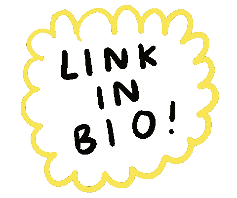 giphyupload link link in bio linkinbio a fluffy bee Sticker