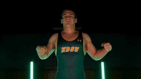 Ndsu Wrestling GIF by NDSU Athletics