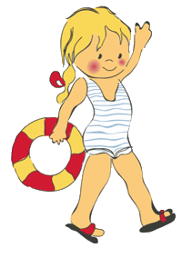 Summer Beach Sticker by bella bliss clothing
