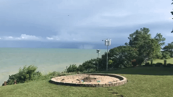 Waterspout Spotted Near Lake Erie's Ohio Shoreline
