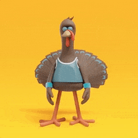 christmas turkey GIF by PayPal UK