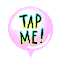 Tap Click Me Sticker by GumiPoni