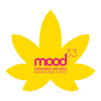 tonic Sticker by mood33 Cannabis Infused Sparkling Tonics