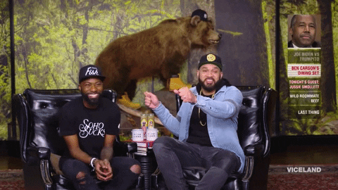 hold up waiting GIF by Desus & Mero