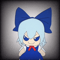 Touhou Project Smiling GIF