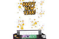 Happy New Year Show Sticker by fire bus