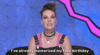 I've Memorized My Fake Birthday