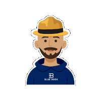 Bb Sticker by Blue Book