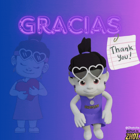 Merci Beaucoup Thank You GIF by Zhotcita