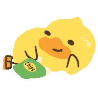 Netflix Eat Sticker by B.Duck