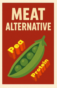 Pea Protein Vegan GIF by Jennifer Greenhill