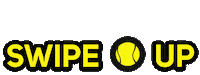 Tennis-Point swipe up tennis swipeup tennisball Sticker