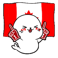 Canadian Football Sticker by Sappy Seals