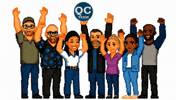 Celebrando Hands Up GIF