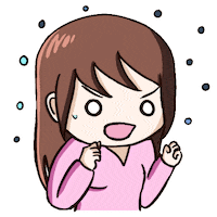 Smazycomics worried momo anxious smazycomics Sticker