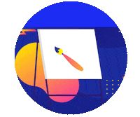 Artist Painting Sticker by Paint the World