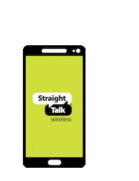 StraightTalkWireless phone talk switch service Sticker