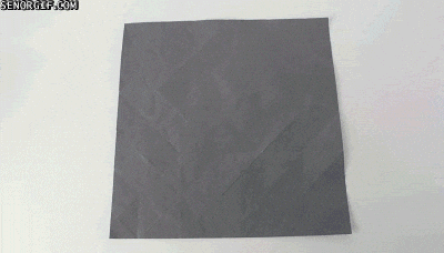 seor rhino origami unfolding GIF