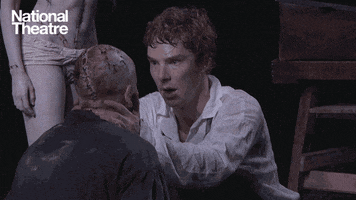 Benedict Cumberbatch Frankenstein GIF by National Theatre
