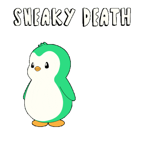 Fall Die Sticker by Abster