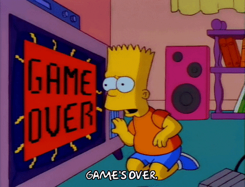 Fail Season 3 GIF by The Simpsons