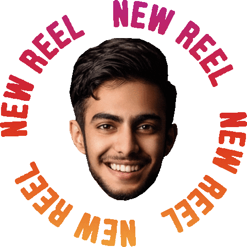 New Reel Sticker by BORN ON INSTAGRAM