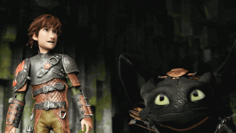 friends walk GIF by How To Train Your Dragon