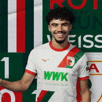 Football Waving Flag GIF by FC Augsburg 1907