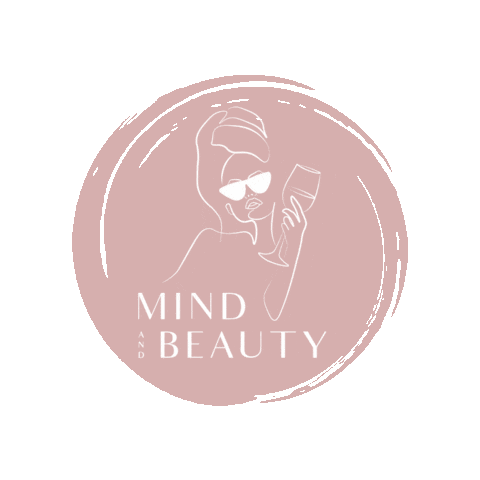mindandbeauty beauty mind mindandbeauty rosekleurig Sticker