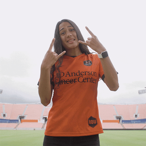 Happy Womens Soccer GIF by Houston Dash